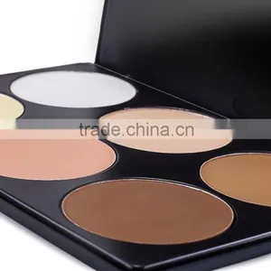 6 Color Face Powder Foundation Waterproof Powder Foundation thumbnail-4
