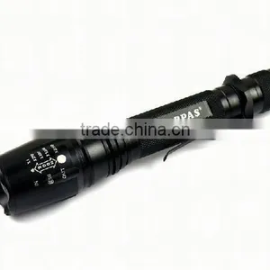 Hot Sale V2-858 18650 Battery Rechargeable Long Distance Torch Xm-l T6 Bright Led Waterproof Flashlights thumbnail-5