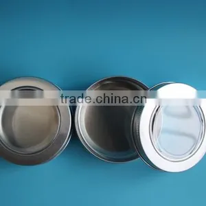 Latest Design Main Product Round Aluminum Can With Transparent Window Cap thumbnail-2