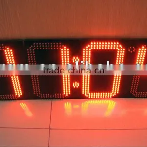 12 Inches Outdoor Waterproof Led Temperature Humidity Display thumbnail-1