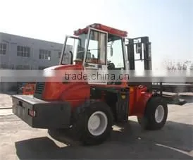 China Forklift 5.5 Ton SZM C5500 Terrain Forklift With Hydraulic Transmission thumbnail-1