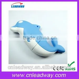 Dophin Shaped Usb Pen Drive With Keyring Wholesale China thumbnail-2