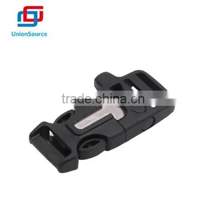 Release Buckle Escaper For Paracord Bracelet With Whistle and Flint thumbnail-2