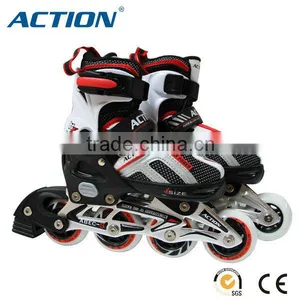 Adjustable ABEC-5 Carbon Steel 4 PU WHEELS Inline Skate Professional Roller Skates Men Shoes thumbnail-1