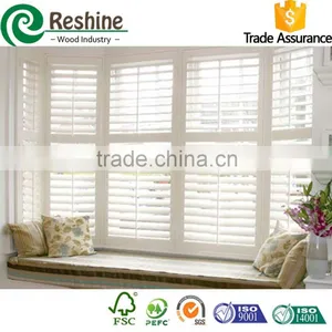 Lead Free PVC Material and Horizontal Opening Pattern Plantation Shutter Supplies thumbnail-3