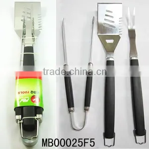 Stainless Steel Multi-functio Open Bbq Tools With Knife Fork Brush Shovel thumbnail-4