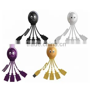 Octopus Shape 5 Port USB HUB thumbnail-1