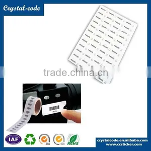 Ultra Security Eggshell Sticker Destructive Label thumbnail-4