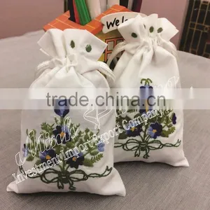 Air Refresh Flower Embroidery Fragrant Bags/ Sachet Powder/ Cloths Bag thumbnail-2