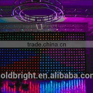 2015 China Size 2*3m+1*2m China Led Video Curtain Led Display Wall Hot Video thumbnail-4