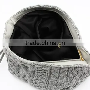 Korea 2016 Fashion Design Sweater Clutch Bag thumbnail-6
