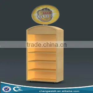 Beer Can and Liquor Bottle Display Shelf Cabinet thumbnail-1