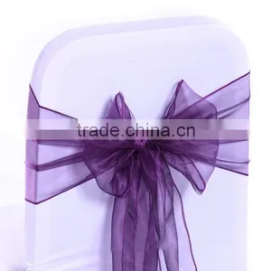 Colorful Organza Sashes Cheap Wholesale Chair Sashes thumbnail-3