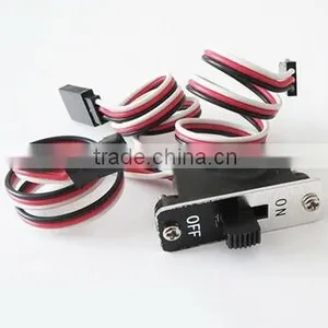RC Switch Futaba Connector Heavy Duty On Off With Spare Male Plug Connectors thumbnail-1