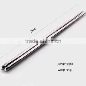 Korean Stainless Steel Chopsticks With Logo thumbnail-5