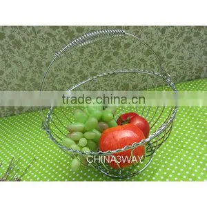 Custom Colorful Comestic Storage Wire Baskets thumbnail-4