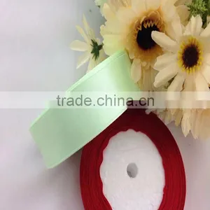 Wholesale 100% Polyester Satin Ribbon Bulk Christmas Satin Ribbon,China Ribbon Supplier 25yards/roll thumbnail-2