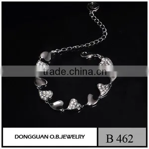 2016 Elegant Heart Charm Bracelet for Lady thumbnail-1