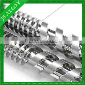 Conical Twin Screw Barrel for SJSZ Extruder Machine for PP PVC PE ABS thumbnail-1