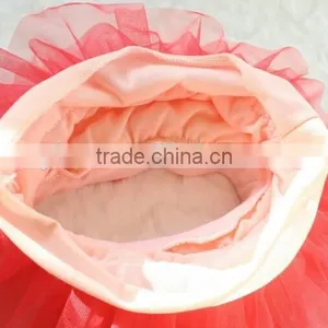 Children Bright Color Tutu Dance Dress Soft Top Material Tutu Dance Dress thumbnail-4