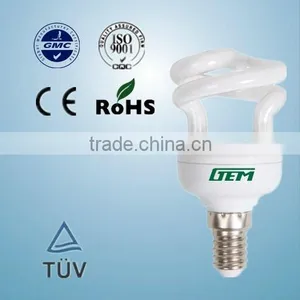 European Standard Spiral E14 8W/9W/11W Energy Saving Bulb,CFL Bulb With EMC RoHS thumbnail-4