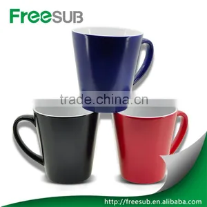 New Wholesale Ceramic Blank 12 oz Conical Sublimation Temperature Changing Mugs thumbnail-6