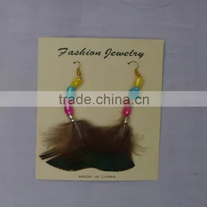 The Elegant / Charming / Hot Sale Feather Eardrop thumbnail-3