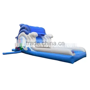 Inflatable Dolphin Slide With Pool for Sale thumbnail-1