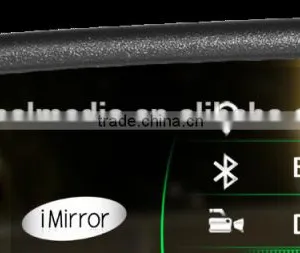 4.5 Inch Android Car Rearview Mirror GPS Navigators and Two Way Recording thumbnail-1