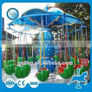 Super Welcomed on ! Outdoor Amusement Park Swing Games 12 Seats Flying Swing Chair Rides With ISO & CE Certificate thumbnail-5