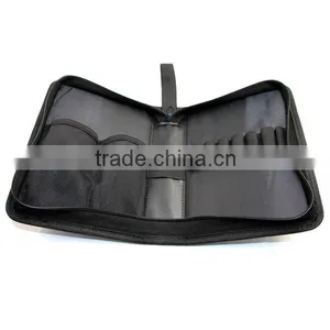 High Quality Leather Ego Case Black Holder Zipper Case, Carrying Case Better Than Ego Case thumbnail-1