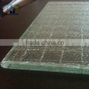 6.38mm-40mm Laminated Wired Glass Safety Decorative Wired Glass With CE ISO Certificate thumbnail-1