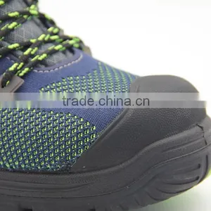 Rubber Outsole Flyknit Safety Shoes Composite Toe thumbnail-6