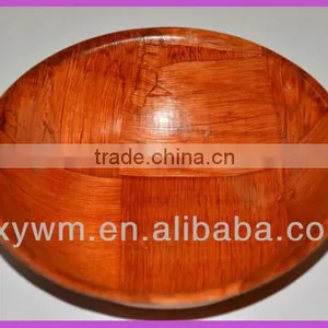 Olive Wood Made,Brown Salad Bowl,Wooden Bowl thumbnail-1