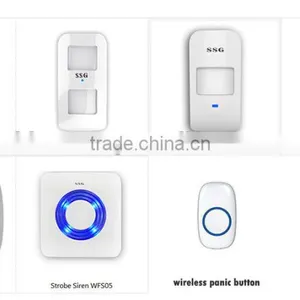 Remote Control by App Smart Alarm System Burglar Alarm System Pir Motion Sensor Home Security Alarm System thumbnail-2