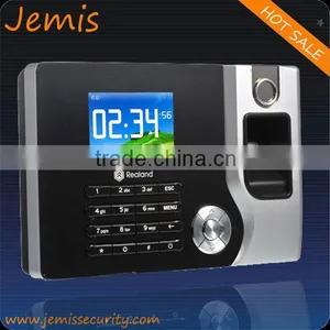 Realand TCP/IP, USB-Host, 2.4 Inch Colorful TFT Display Biometric & RFID Card Fingerprint Employee Attendance Machine thumbnail-1