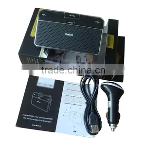LD-168 Dual Phone Bluetooth Handsfree Car Kit thumbnail-5