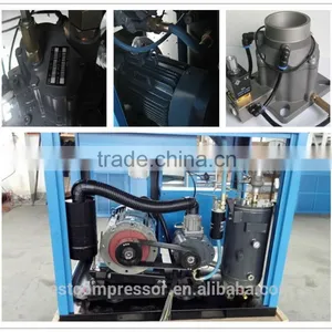 15kw Low Noise 10 Bar and High Efficiency Screw Air Compressor thumbnail-2