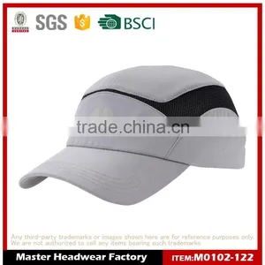 100% Polyester Microfiber and Sports Mesh Sport Cap With Print thumbnail-1