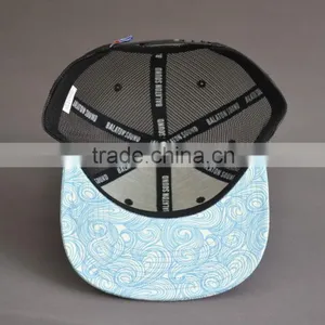 Custom Mesh Fabric 6-panel Cap With Embroidery Logo thumbnail-6