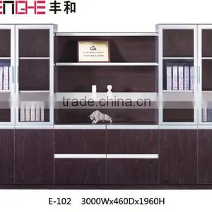 Three Paper Storage Drawers Cabinet thumbnail-1