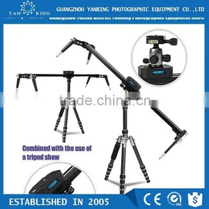 New Released Dslr Camera Slider 120cm for TV Filming Video With Pan Head thumbnail-1