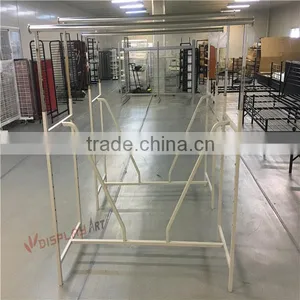 Double Bar Clothing Rack With V-Brace thumbnail-1