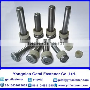 Welding Screws/studs ,Shear Studs,welded Studs, Weld Studs,DIN933/931 HDG / Galvanized With Black /yellow Zinc Plated/blue White thumbnail-1