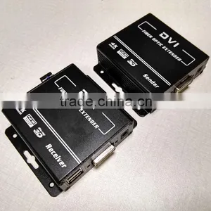 DVI KVM Extender Over Fiber 4K UHD Supports DVI 1.0 and HD-MI V1.4 thumbnail-3