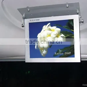 Hot 15 Inch WIFI Bus ad Display Digital Lcd Monitor With Android os Support Control Software thumbnail-1