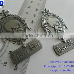 Cheap Bulk Custom Etched Logo Metal Label for Furniture thumbnail-2