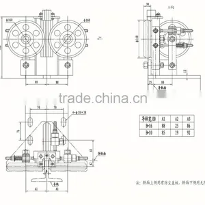 Elevator Parts,rolling Guide Shoes thumbnail-2