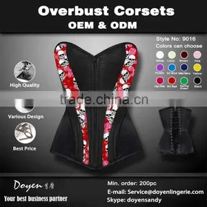 Wholesale Fashion Sexy Steel Bones Corset Bustier Lingerie thumbnail-6