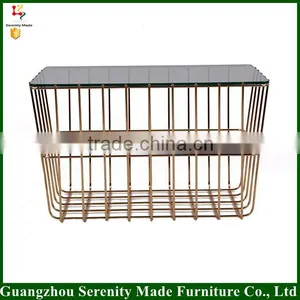 2016 NEW Glass Top Center Coffee Table Design thumbnail-1